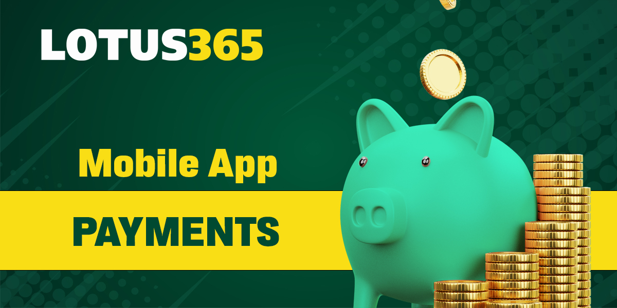 Peculiarities of making payments in Lotus 365 mobile application

