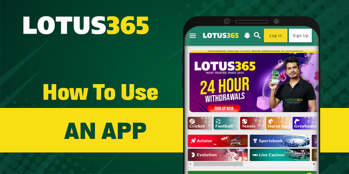 Features of using Lotus 365 India mobile application
