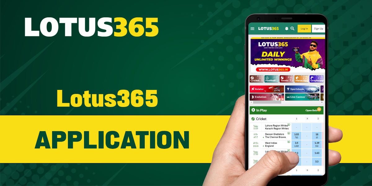 How to start betting on sports with Lotus365 application