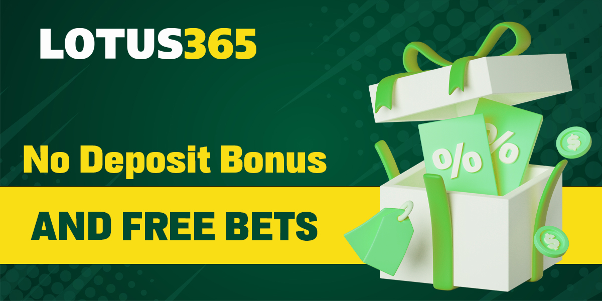 Freebets and no deposit bonuses at Lotus365 online casino 