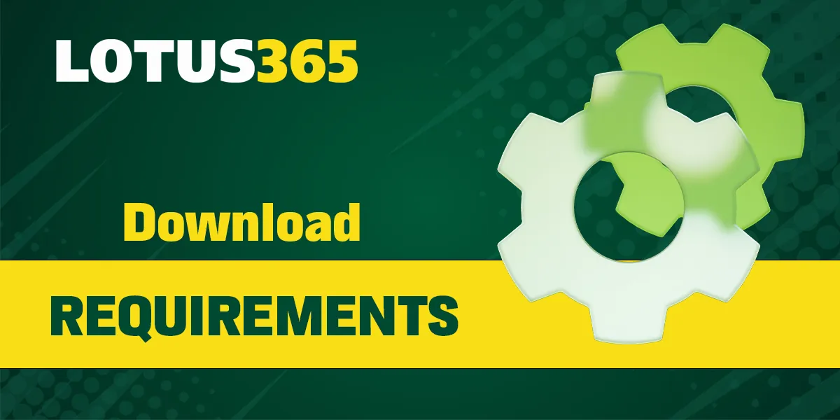 Requirements for installing the Lotus 365 application
